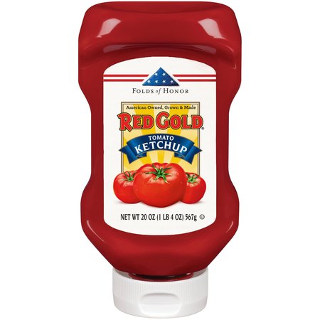 Red Gold Red Gold & Folds of Honor Ketchup 20oz Squeeze Bottle REDYA2R